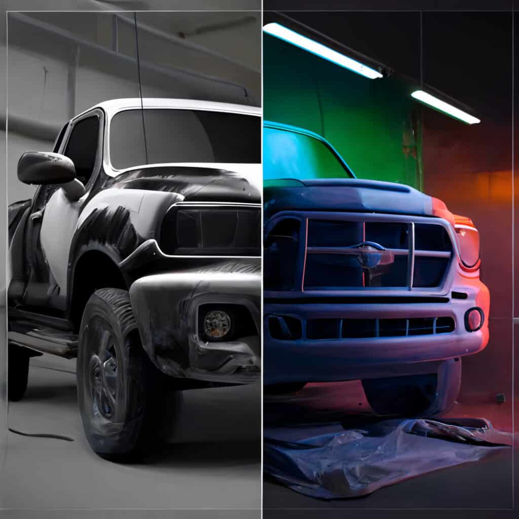 how much does it cost to paint a truck