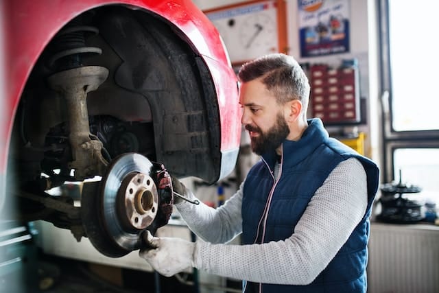 brake pads and rotors replacement