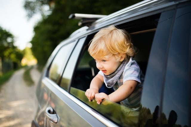 passenger door wont open from inside or outside