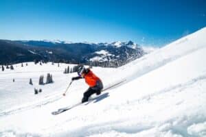 Skiing in Vail, Colorado