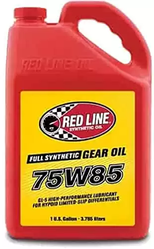 Red Line 50105, 75W85 GL-5, Full Synthetic Gear Oil - 1 Gallon