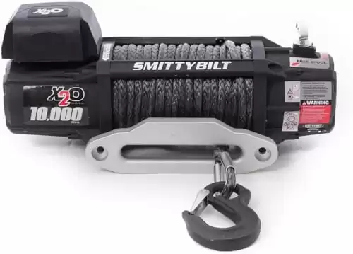 Smittybilt X2O GEN2 10K Waterproof Wireless Winch with Synthetic Rope - 98510