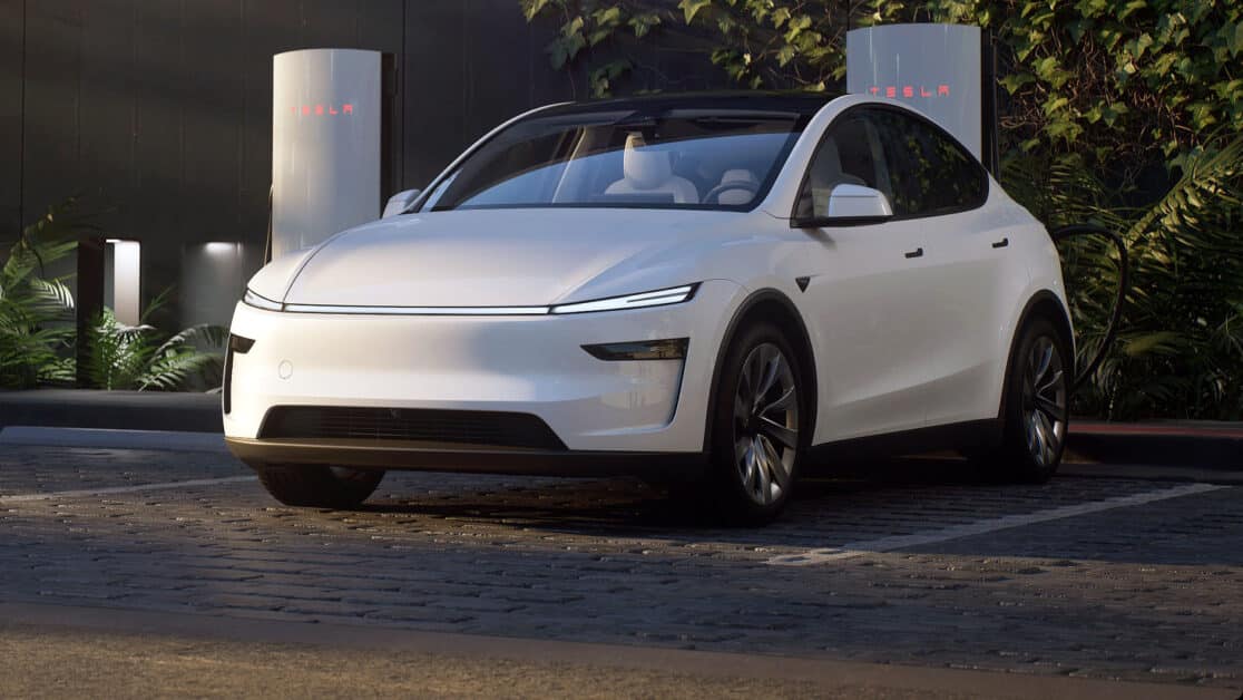 Tesla White Model Y2